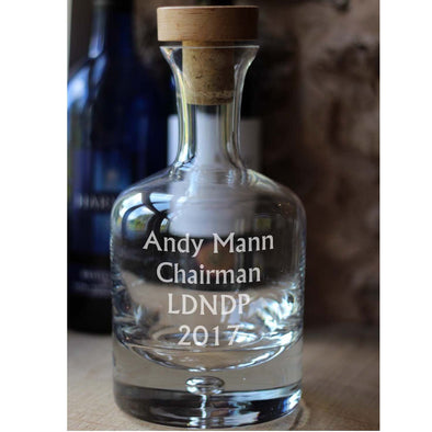 personalised decanter