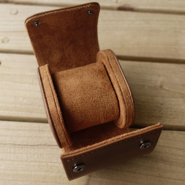 Leather Travel Watch Pouch