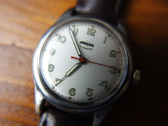 Vintage Enicar Ultrasonic Mens Watch - Working