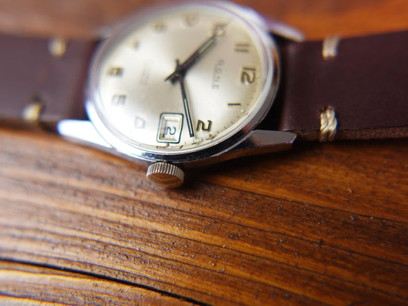 Vintage Rone Mens 17 Jewel Swiss Made Watch - Working