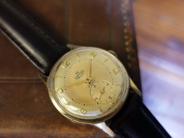 Smiths Deluxe Vintage 15 Jewel Watch