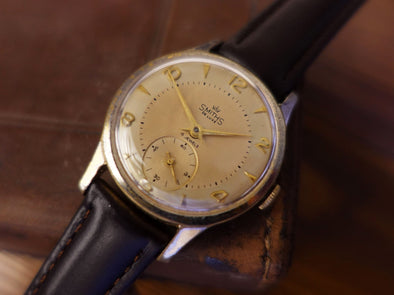 Smiths Deluxe Vintage 15 Jewel Watch