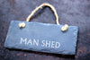 Personalised Man Shed Slate Sign - PersonalisedGoodies.co.uk