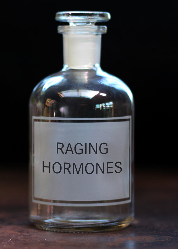 Raging Hormones Reagent Bottle - PersonalisedGoodies.co.uk