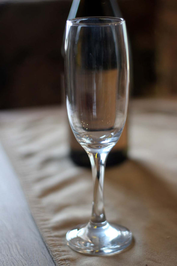 Personalised Monogram Champagne Wine Glass - PersonalisedGoodies.co.uk