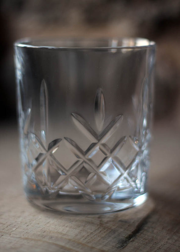 Personalised Engraved Crystal Whisky Tumbler