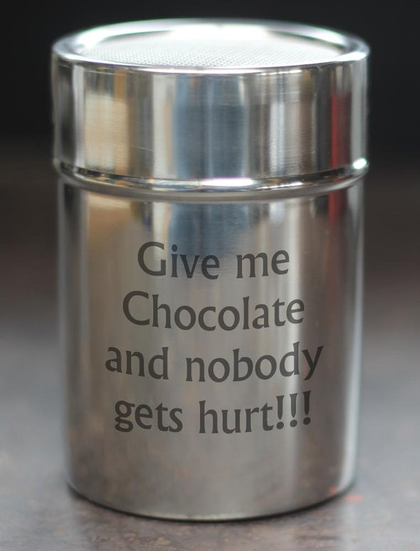 'Give Me Chocolate' Chocolate Shaker