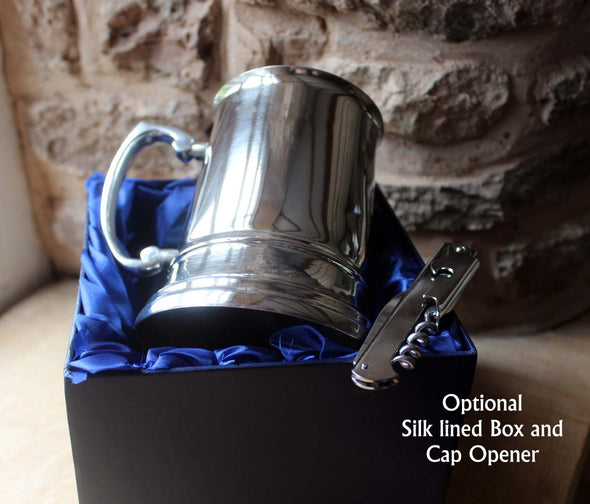 Stainless Steel Tankard (non personalised)