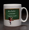 Personalised Teacher Chalkboard Mug - PersonalisedGoodies.co.uk